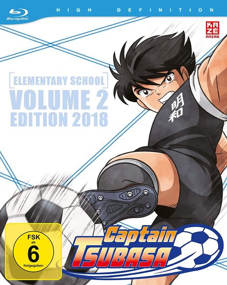 Captain Tsubasa 2018 Elementary School Vol. 2 (Blu-ray), 2 Blu-ray Discs