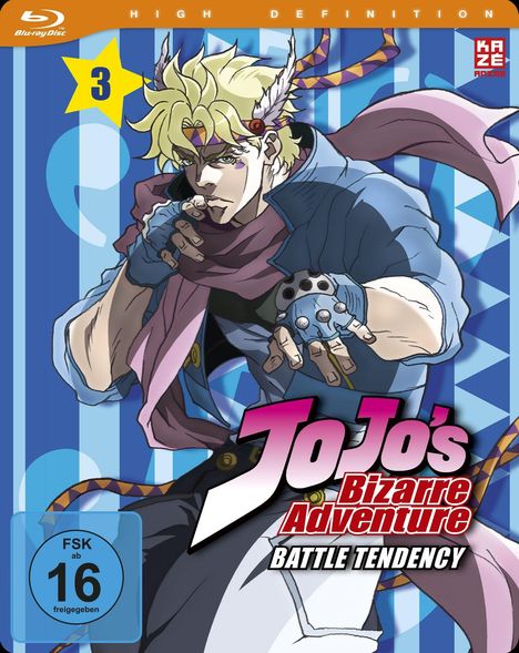Jojo's Bizarre Adventure Staffel 1 Vol. 3  (Blu-ray), Blu-ray Disc