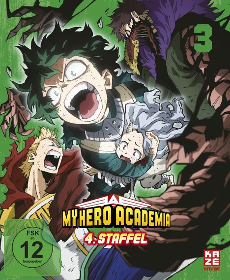 My Hero Academia Staffel 4 Vol. 3, DVD