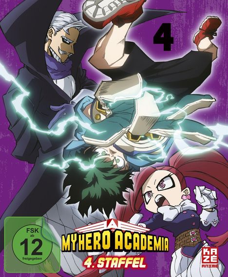 My Hero Academia Staffel 4 Vol. 4, DVD