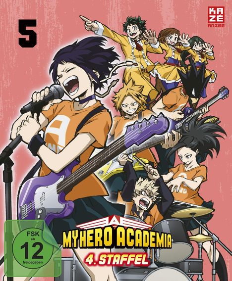 My Hero Academia Staffel 4 Vol. 5, DVD