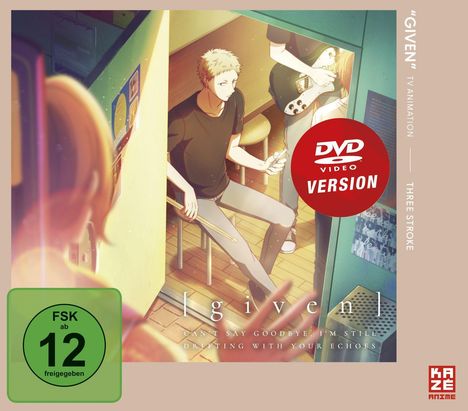 Given Vol. 3, DVD