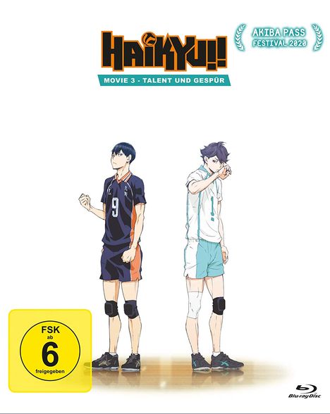Haikyu!! Movie 3 - Talent und Gespür (Blu-ray), Blu-ray Disc