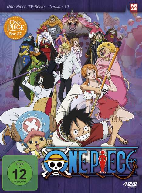 One Piece TV-Serie Box 27, 4 DVDs