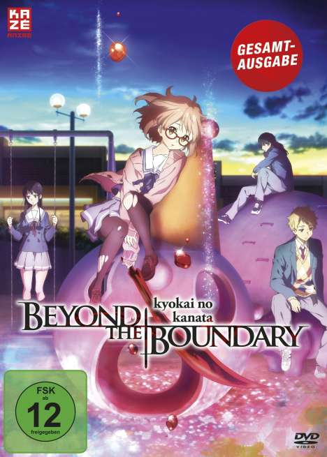 Beyond the Boundary - Kyokai no Kanata (Gesamtausgabe), 4 DVDs