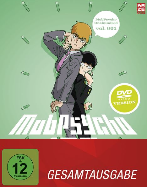 Mob Psycho 100 Staffel 1 (Gesamtausgabe), 2 DVDs