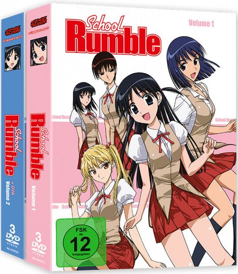 School Rumble (Gesamtausgabe), 6 DVDs