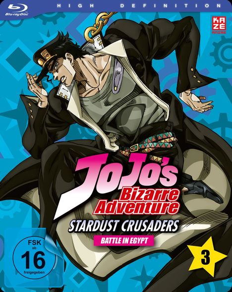 Jojo's Bizarre Adventure Staffel 2 Vol. 3 (Blu-ray), Blu-ray Disc