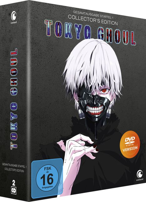 Tokyo Ghoul Staffel 1 (Gesamtausgabe) (Limited Edition mit Sammelbox), 2 DVDs