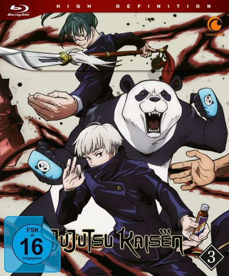 Jujutsu Kaisen Staffel 1 Vol. 3 (Blu-ray), Blu-ray Disc