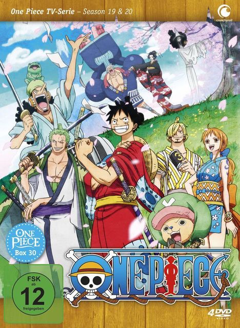 One Piece TV-Serie Box 30, 4 DVDs