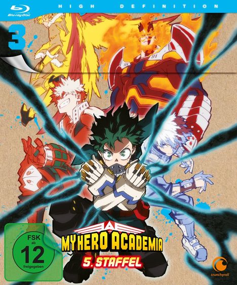 My Hero Academia Staffel 5 Vol. 3 (Blu-ray), Blu-ray Disc