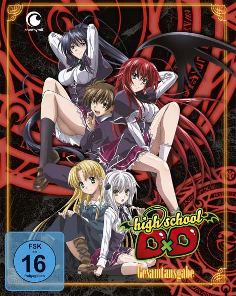 Highschool DxD (Gesamtausgabe), 4 DVDs