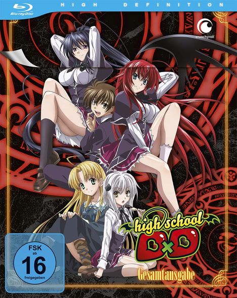Highschool DxD (Gesamtausgabe) (Blu-ray), 4 Blu-ray Discs