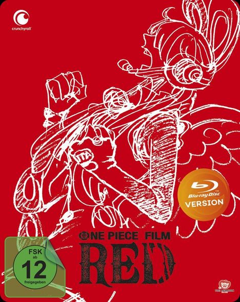 One Piece - 14. Film: Red (Limited Edition) (Blu-ray im Steelbook), Blu-ray Disc