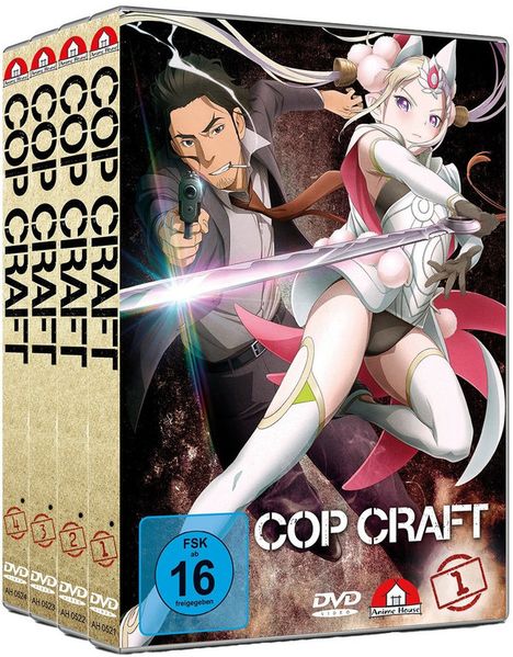 Cop Craft (Gesamtausgabe), 4 DVDs