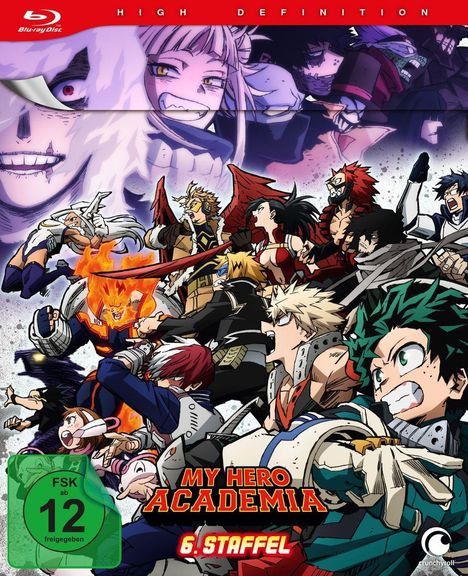 My Hero Academia Staffel 6 Vol. 1 (mit Sammelschuber) (Blu-ray), Blu-ray Disc