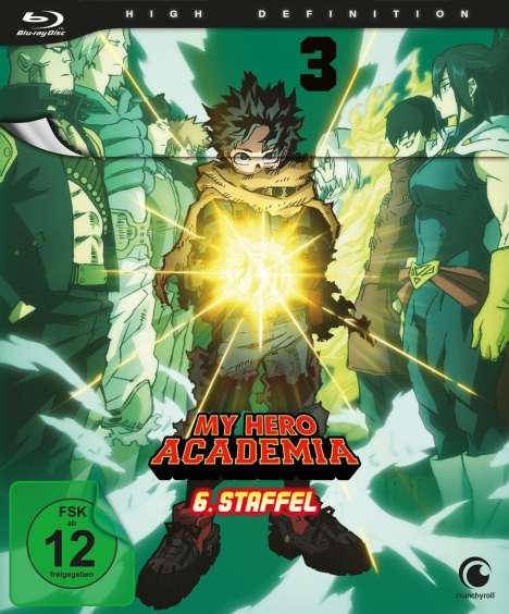 My Hero Academia Staffel 6 Vol. 3 (Blu-ray), Blu-ray Disc