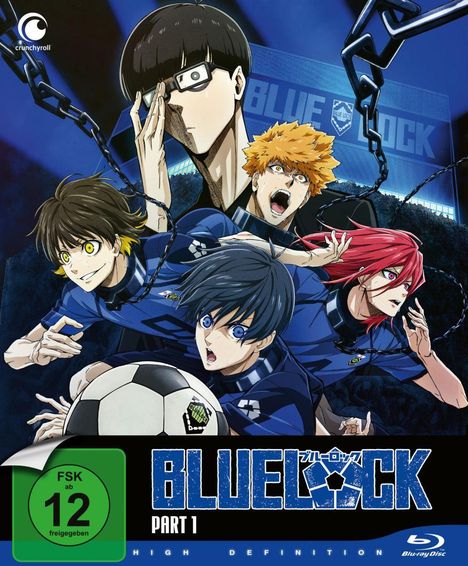 Blue Lock Vol. 1 (Part 1) (mit Sammelschuber) (Blu-ray), 2 Blu-ray Discs