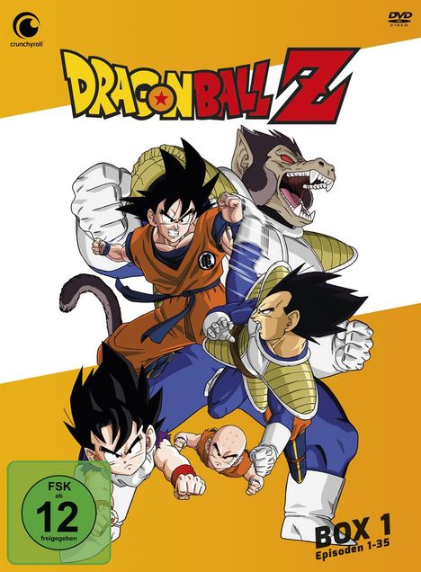 Dragonball Z Box 01, 5 DVDs