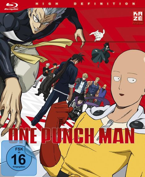 One Punch Man Staffel 2 (Gesamtausgabe) (Blu-ray), 3 Blu-ray Discs