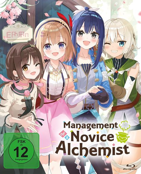 Management of a Novice Alchemist (Gesamtausgabe) (Blu-ray), 2 Blu-ray Discs