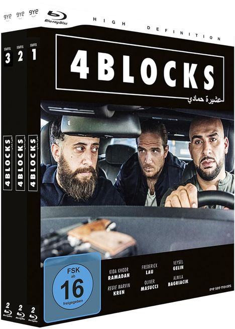 4 Blocks (Komplette Serie) (Blu-ray), 6 Blu-ray Discs