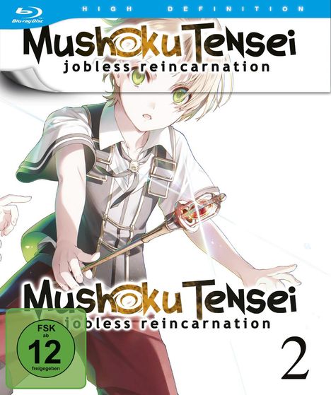 Mushoku Tensei: Jobless Reincarnation Staffel 1 Vol. 2 (Blu-ray), Blu-ray Disc