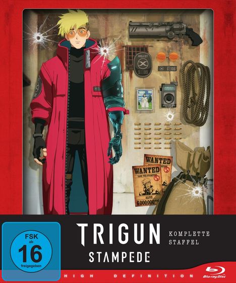 Trigun Stampede Staffel 1 (Blu-ray) (Gesamtausgabe), 2 Blu-ray Discs