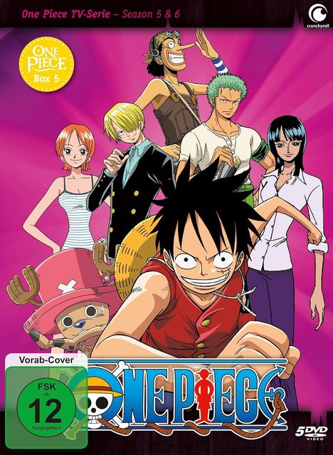 One Piece TV Serie Box 5, 7 DVDs