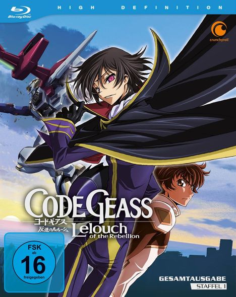 Code Geass: Lelouch of the Rebellion Staffel 1 (Gesamtausgabe) (Blu-ray), 2 Blu-ray Discs