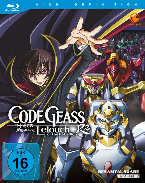 Code Geass: Lelouch of the Rebellion Staffel 2 (Gesamtausgabe) (Blu-ray), 2 Blu-ray Discs