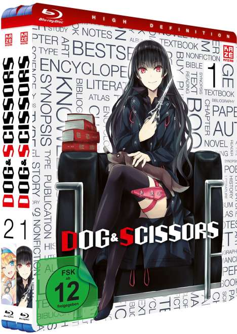 Dog &amp; Scissors (Gesamtausgabe) (Blu-ray), 2 Blu-ray Discs