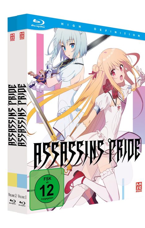 Assassins Pride (Gesamtausgabe) (Blu-ray), 2 Blu-ray Discs