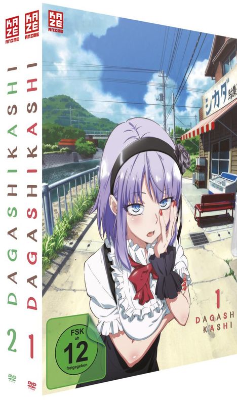 Dagashi Kashi Staffel 1 (Gesamtausgabe), 2 DVDs