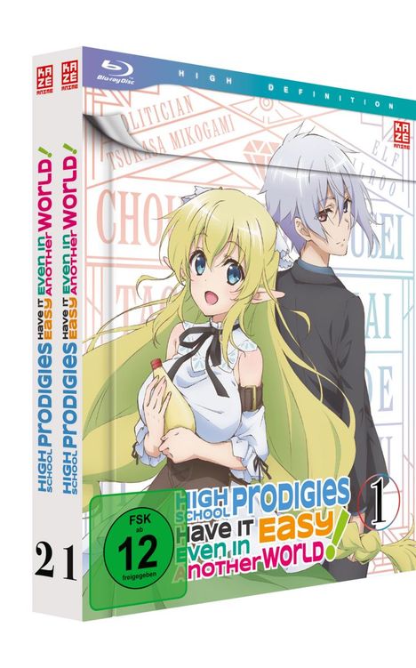 High School Prodigies Have It Easy Even In Another World (Gesamtausgabe) (Blu-ray), 2 Blu-ray Discs