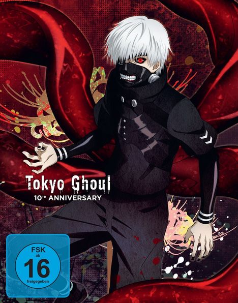 Tokyo Ghoul (Komplette Serie) (10th Anniversary Box Set) (Blu-ray), 8 Blu-ray Discs