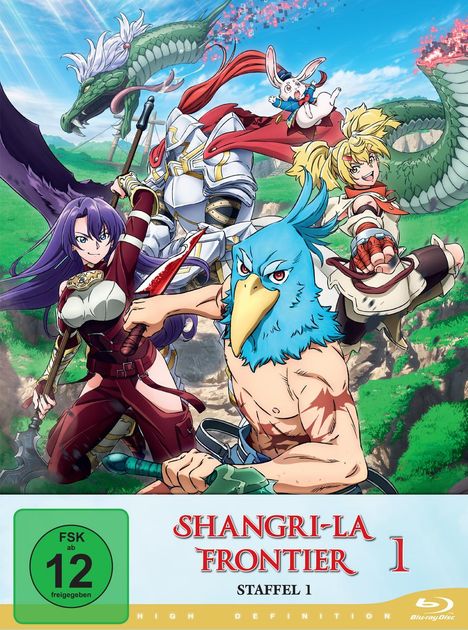 Shangri-La Frontier Staffel 1 Part 1 (mit Sammelschuber) (Blu-ray), 2 Blu-ray Discs