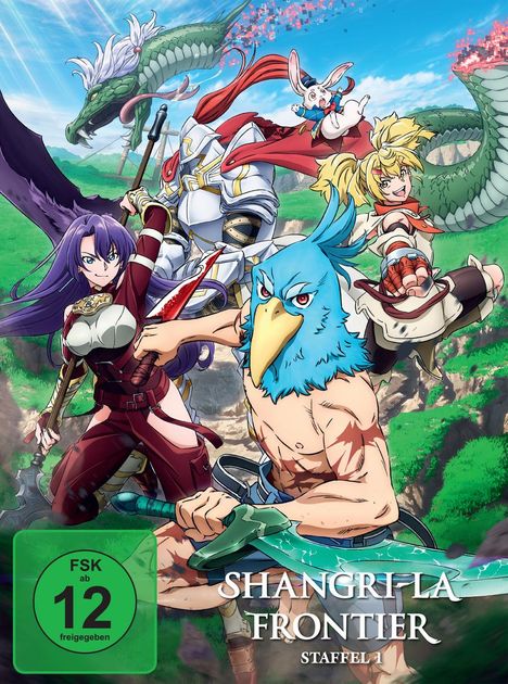Shangri-La Frontier Staffel 1 Part 1 (mit Sammelschuber), 3 DVDs
