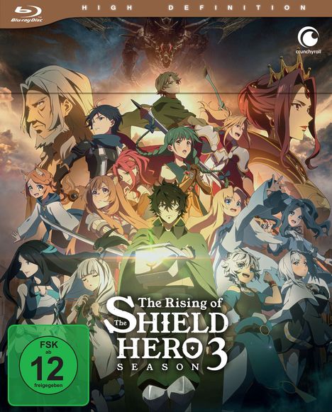 The Rising of the Shield Hero Staffel 3 Vol. 1 (mit Sammelschuber) (Blu-ray), Blu-ray Disc