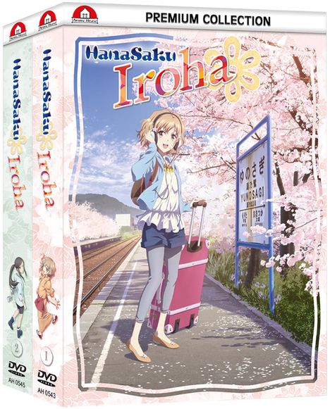 Hanasaku Iroha Vol. 1-2 (Gesamtausgabe), 4 DVDs