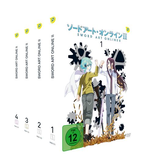 Sword Art Online Staffel 2, 8 DVDs