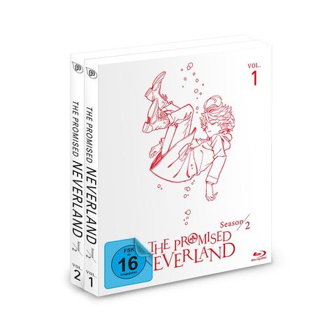 The Promised Neverland Staffel 2 (Blu-ray) (Bundle Vol.1-2 Gesamtausgabe), 2 Blu-ray Discs