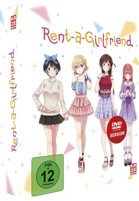 Rent-a-Girlfriend Staffel 1 (Gesamtausgabe), 3 DVDs