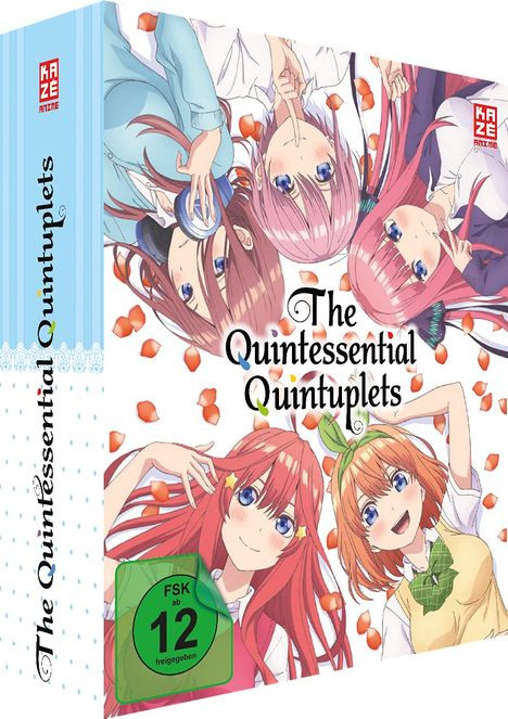 The Quintessential Quintuplets Staffel 1 (Gesamtausgabe), 3 DVDs