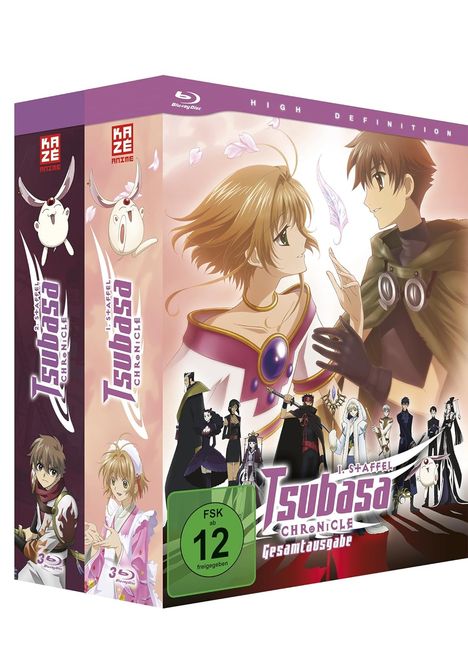 Tsubasa Chronicle (Gesamtausgabe) (Blu-ray), 6 Blu-ray Discs