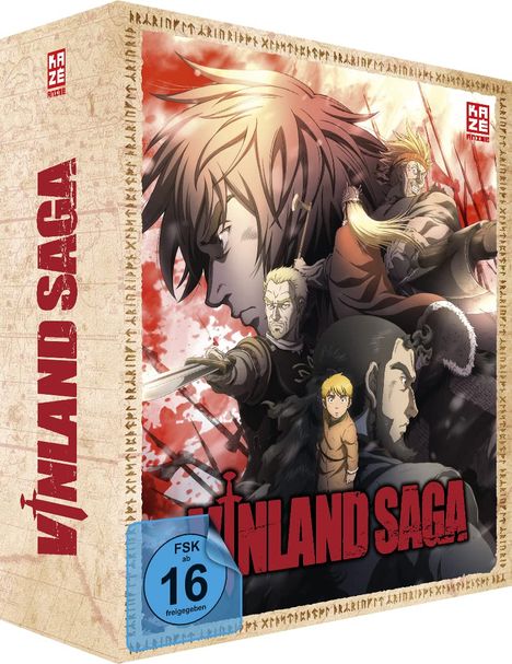 Vinland Saga Staffel 1 (Gesamtausgabe), 4 DVDs