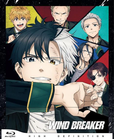 Wind Breaker Staffel 1 Vol. 1 (mit Sammelschuber) (Blu-ray), Blu-ray Disc