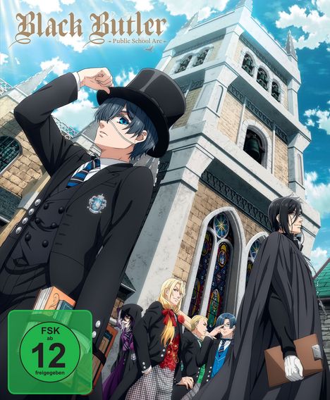 Black Butler Staffel 4: Public School Arc Vol. 1 (mit Sammelschuber), DVD