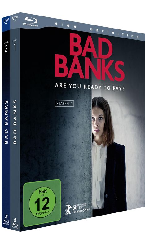 Bad Banks Staffel 1 &amp; 2 (Blu-ray), 4 Blu-ray Discs